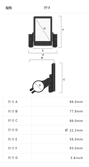 M58 LCD仪表